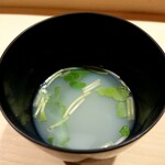 鮨 あらい - しじみ椀