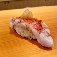 鮨 あらい - 金目鯛