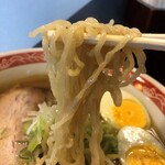 北○ - ちじれ麺