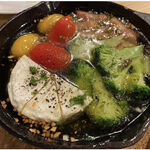 カマンベールのアヒージョ