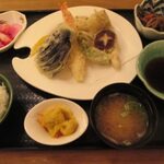 蔵王山麓あずきや - 天ぷら定食