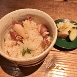 酒井商会 - 筍と蛍烏賊の土鍋ご飯