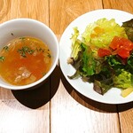 リストランテ メロ - サラダ
            スープ