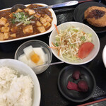 四川楼 - 麻婆豆腐ランチ700円税込
