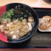 うどん屋 だし道楽 - 太かすうどんといなり