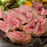 Purachinafisshukamiyachouteppambaru - 鉄板Beefランチ 1000円 のアンガス牛150g