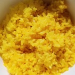 ホールスパイスカレー青藍 - ターメリックライス