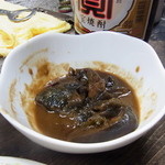 庚申酒場 - サービスで茄子味噌