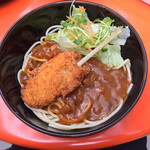 Iru Aruko - ポーク串カツカレーパスタ丼750円です