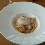 イタリア料理 ツインバード - シェフコースの生ハムパスタ