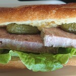 ラ ポルトルージュ - パテのサンド