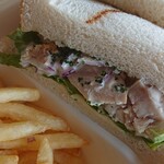 ラ ポルトルージュ - チキンサンドイッチ