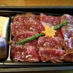森の麻布 - ステーキ弁当【加熱式容器】1800円‥予約制