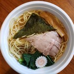 麺屋CHIKUWA - あっさり醤油そば(レンジアップ後)