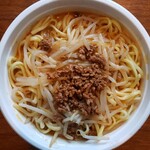 麺屋CHIKUWA - 担々麺(レンジアップ後)