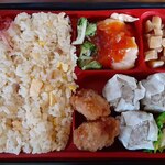 LAWSON - 料理写真:「炒飯&シュウマイ弁当」