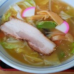 蘭たん亭 - 野菜ラーメン