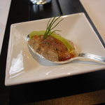 オーベルジュ・ド・リル サッポロ - アミューズ1のスプーン