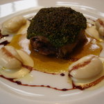 オーベルジュ・ド・リル - 鴨腿肉のコンフィ　パセリ風味のカスレ仕立て”ル・バエレンタル”スタイル