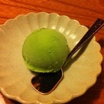 水たき玄海 - 抹茶アイスクリーム