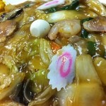 Chikusen - 大盛り五目あんかけ焼きそば