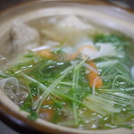お食事の店 やなせ - 水たき風トリ鍋