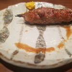 鳥茂 - つくね　　豚、牛、鶏　全て使用