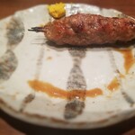 鳥茂 - つくね　　豚、牛、鶏　全て使用