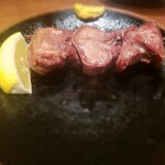 鳥茂 - 厚切りタン　　タン元