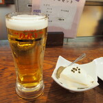 ダイニングステージ 佐海屋 - 生ビール ＆ 出来たて豆腐