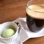 ある素敵な日 - 【ランチ】ピスタチオ＆アイスコーヒー
