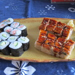 つきじ海賓 - 料理写真:お皿に並べます。美味しそう、アハッ