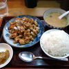 春夏秋冬 - 鶏肉のカシューナッツ炒め定食（６００円）