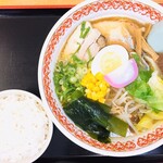 若大将 - ラーメンライス　６５０円