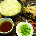 うどん 丸香 - 釜揚げ＋げそ天