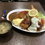 グリルトミー パート2 - Eランチ（オムライス）　1,300円（税込）