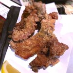 串かつ・炭火焼鳥・鶏ちゃんこ鍋 ＴＳＵＲＵＧＩ　 - 海家のからあげ￥100/1ケ　2020.3.19