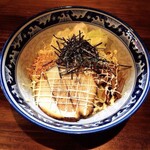 麺や樽座 - ガッツ麺（汁なし油そば）