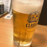 産直仕入れの北海道定食屋 北海堂 - 生ビール