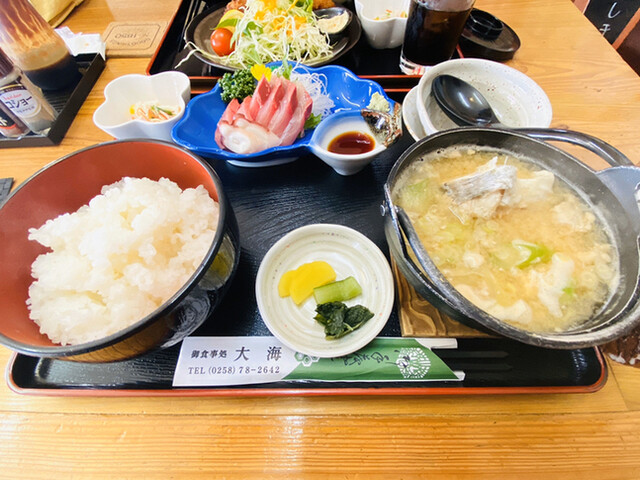 お食事処 大海 出雲崎 定食 食堂 食べログ