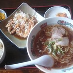 あじへい - ユーリンチーランチ醤油ラーメン