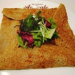 ブラッスリー アミカル - ('12/5)本日のガレット、鹿肉のボロネーゼ。