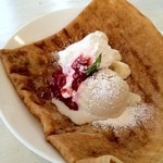 holon - 苺コンポート＋バナナ＋豆乳ホイップ＋豆乳アイスクリーム