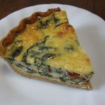 パーラー江古田 - ほうれん草とリコッタチーズのキッシュ
