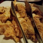 大衆ホルモン 哲 - ホルモン辛みそ(500円)