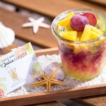 HAPPY Juice MAKER(フルーツショップカミヤ店内) - 夏限定！全部フルーツのかき氷　スラッシー