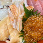 Hamasushi - 特上五種の海鮮丼ＵＰ