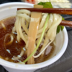 清湯醤油 ほし乃 - のどぐろつけそば(大)@1,000円+味玉@100円+チャーシュー@300円