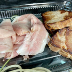 清湯醤油 ほし乃 - のどぐろつけそば(大)@1,000円+味玉@100円+チャーシュー@300円のチャーシュー