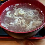 中華飯店 福源 - スープ
